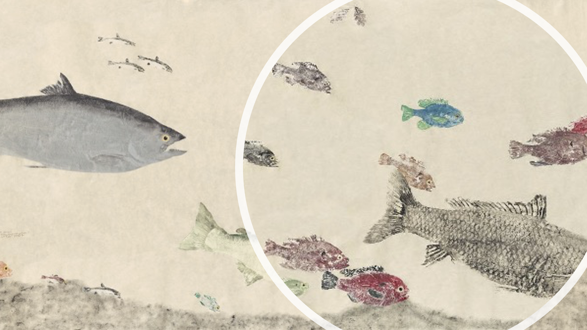 Putah Creek Fishes: A Class Gyotaku Project