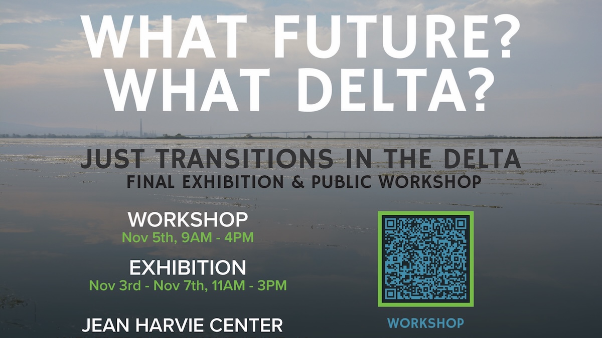 Just Transitions in the Delta: Drought, Salinity and Sea Level Rise – An invitation to the Project’s Final Exhibition and Public Workshop